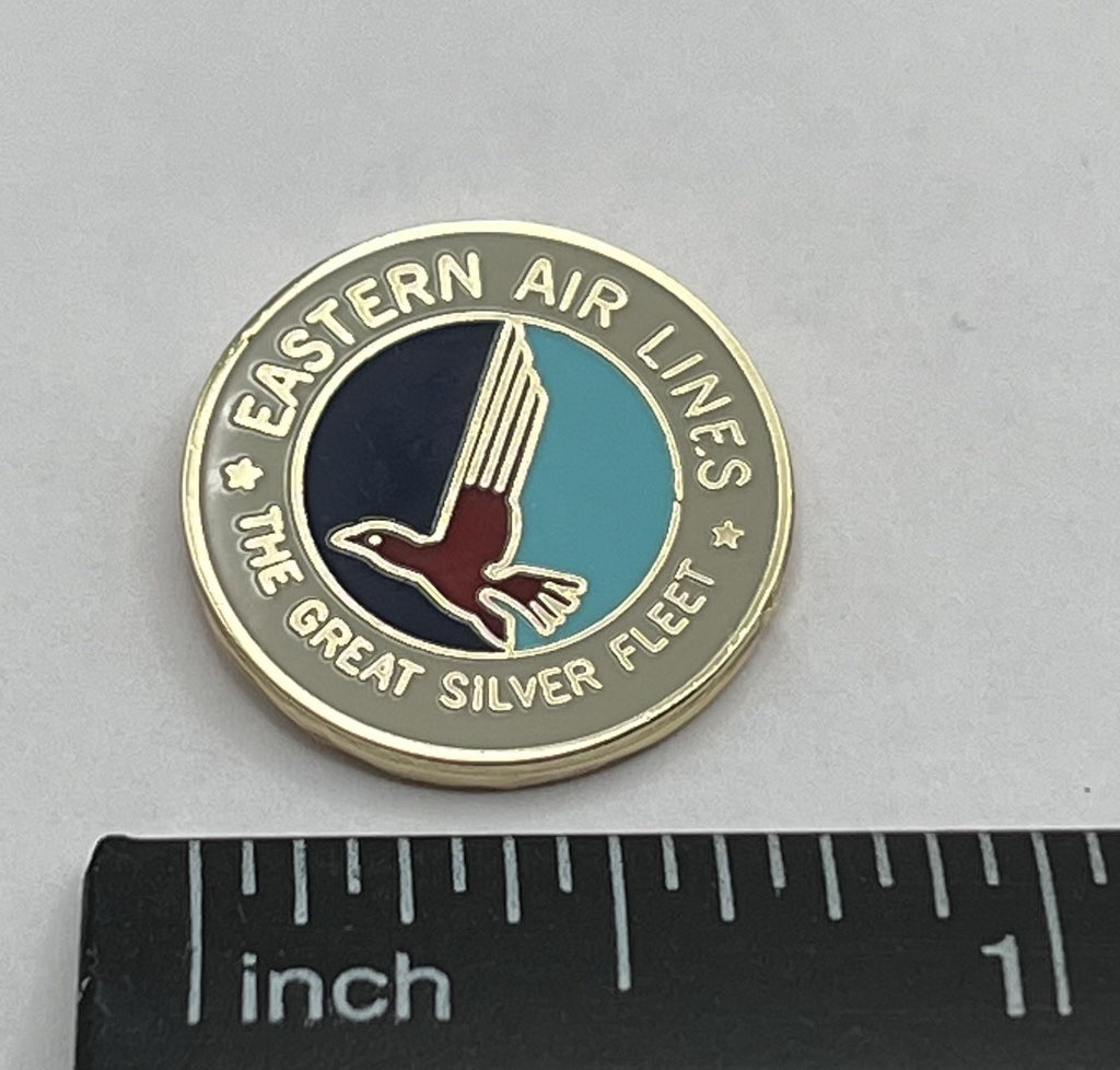 Eastern Air Lines Great Silver Fleet Logo Lapel Pin Repro Gift
