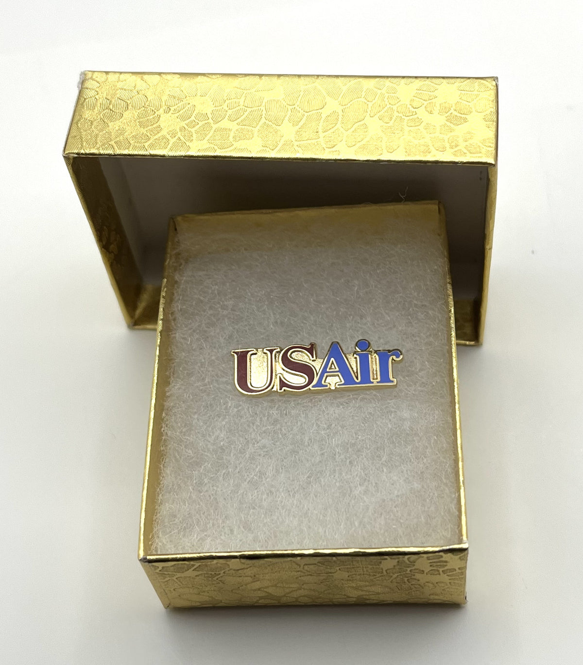 USAir Logo Lapel Pin Cloisonné Repro Gift
