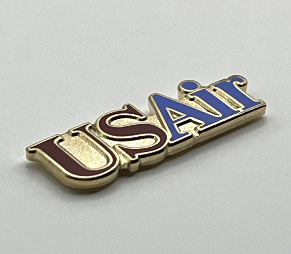 USAir Logo Lapel Pin Cloisonné Repro Gift