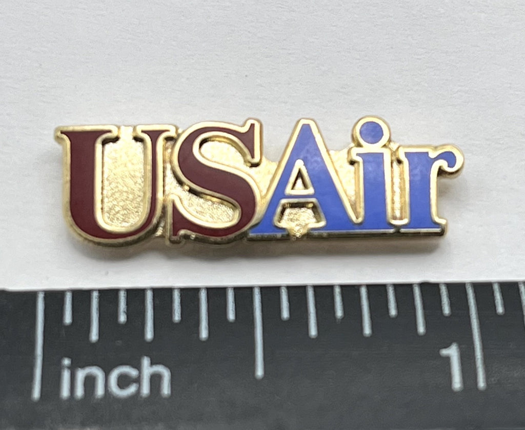 USAir Logo Lapel Pin Cloisonné Repro Gift