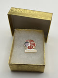 Hawaiian Airlines Pualani Logo Lapel Pin Cloisonné Repro Gift