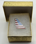 American Airlines Flag Tailfin Lapel Pin Cloisonné Repro Gift