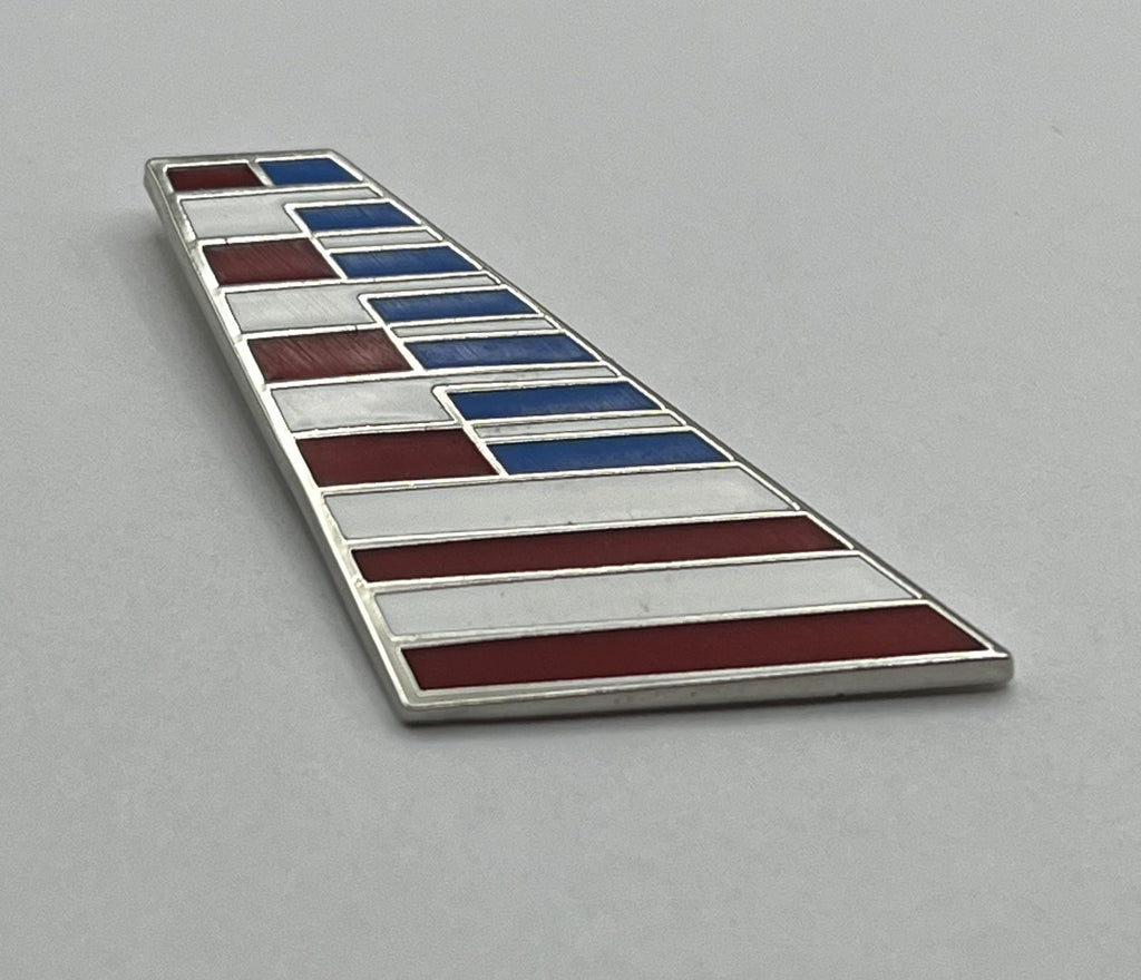 American Airlines Flag Tailfin Lapel Pin Cloisonné Repro Gift