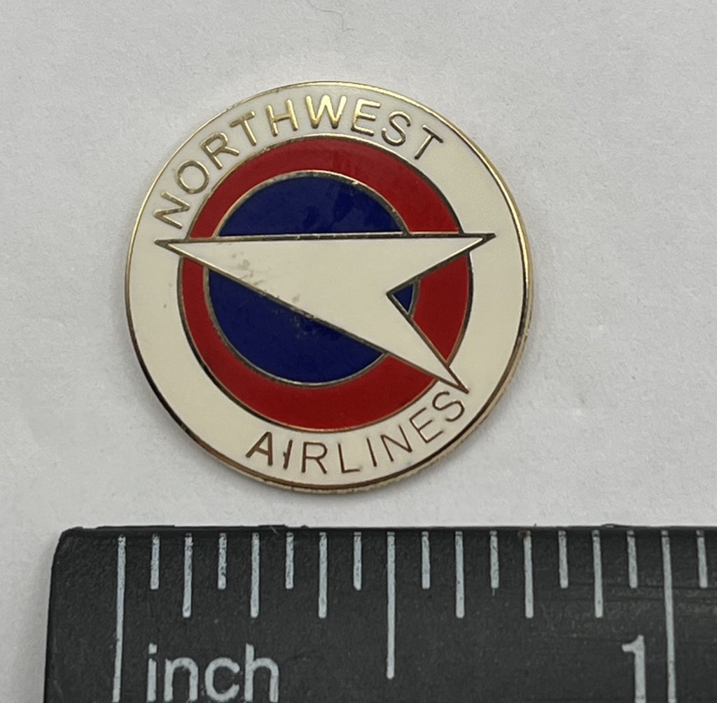 Northwest Airlines Compass Logo Lapel Pin Cloisonné Repro Gift