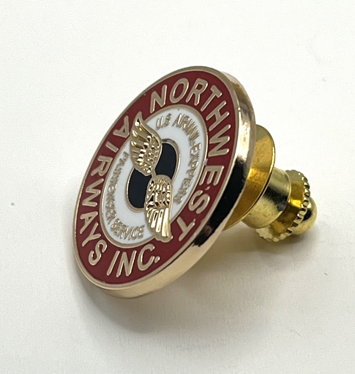 Northwest Airways Inc Airmail Express Wings Logo Lapel Pin Repro Airlines Gift