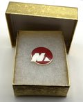 Northwest Airlines N Logo Lapel Pin Cloisonné Repro Gift