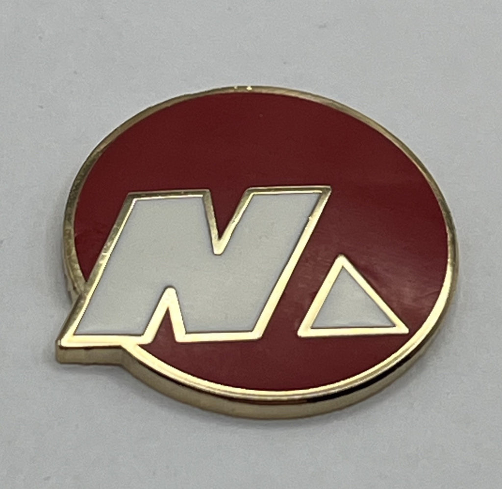 Northwest Airlines N Logo Lapel Pin Cloisonné Repro Gift