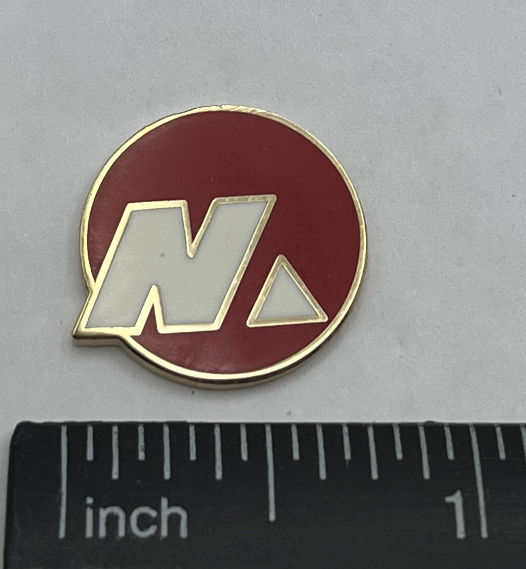 Northwest Airlines N Logo Lapel Pin Cloisonné Repro Gift
