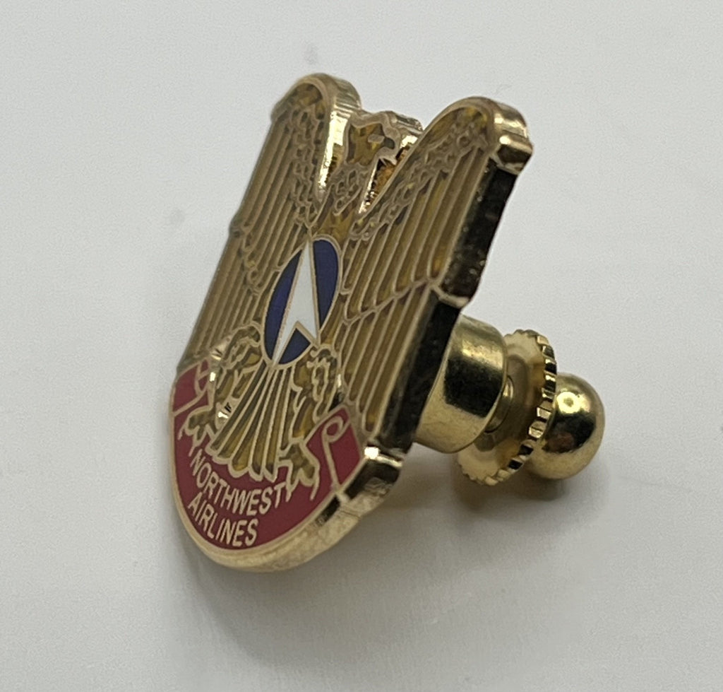 Northwest Airlines Eagle Crest Logo Lapel Pin Cloisonné Repro Gift