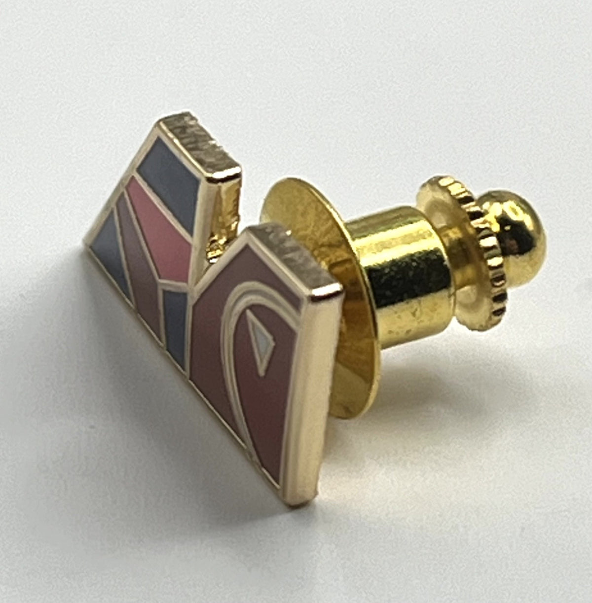 Northwest Airlines Geometric Tail Logo Lapel Pin Cloisonné Repro Gift