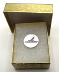 Piedmont Airlines Wordmark Wing Logo Lapel Pin Cloisonné Repro Gift