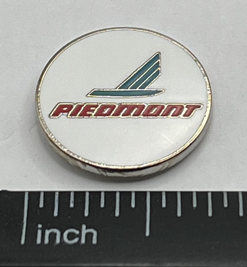 Piedmont Airlines Wordmark Wing Logo Lapel Pin Cloisonné Repro Gift