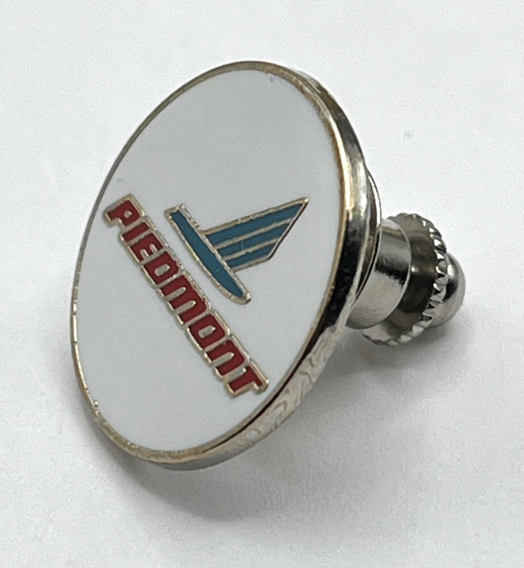 Piedmont Airlines Wordmark Wing Logo Lapel Pin Cloisonné Repro Gift