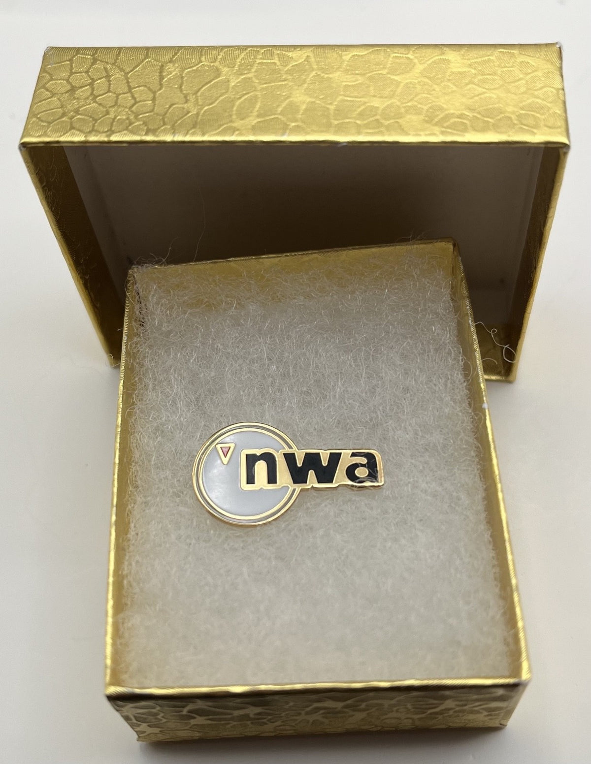 Northwest Airlines NWA Key Logo Lapel Pin Cloisonné Repro Gift