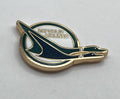 Republic Airlines Stylized Bird Logo Lapel Pin Cloisonné Reproduction Gift