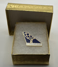 Atlas Air Globe Tailfin Lapel Pin Cloisonné Repro Gift