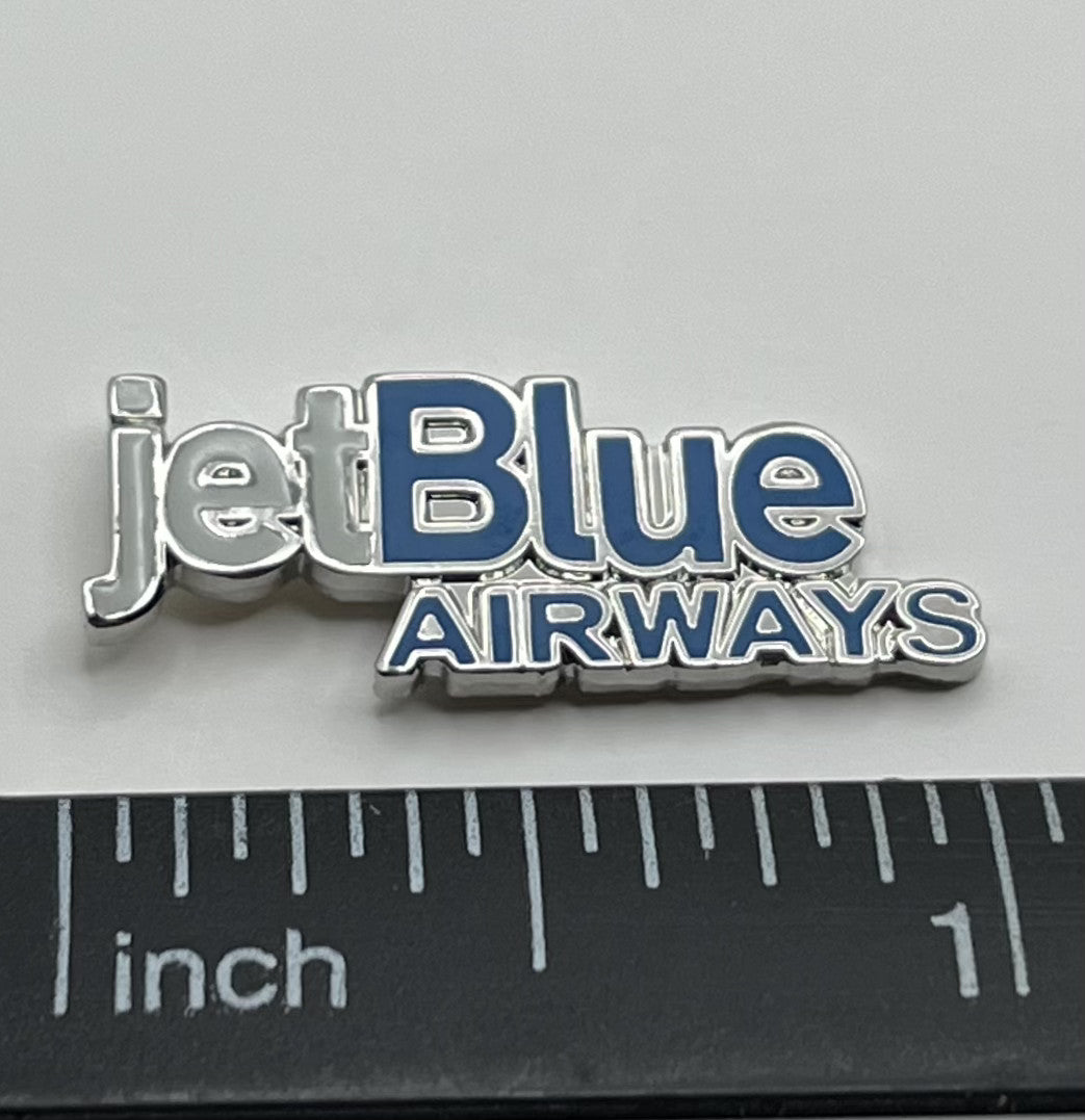 JetBlue Airways Logo Lapel Pin Cloisonné Repro Gift