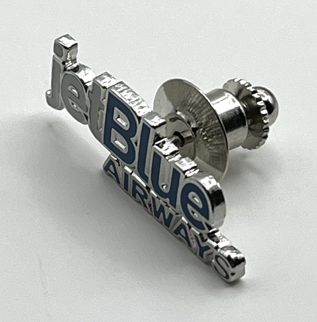 JetBlue Airways Logo Lapel Pin Cloisonné Repro Gift