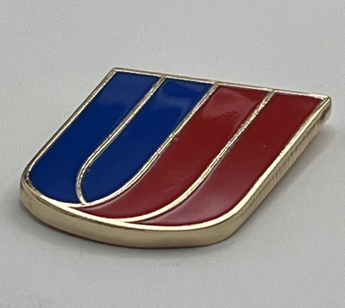 United Airlines Tulip Logo Lapel Pin Cloisonné Repro Gift