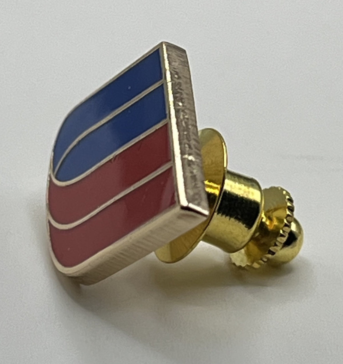 United Airlines Tulip Logo Lapel Pin Cloisonné Repro Gift