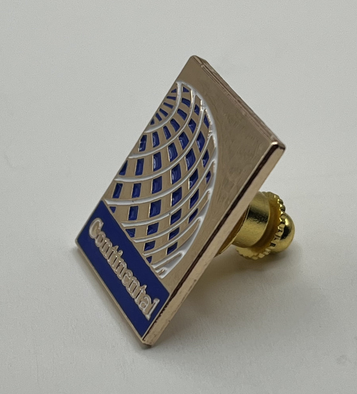 Continental Airlines Globe Logo Lapel Pin Cloisonné Repro Gift