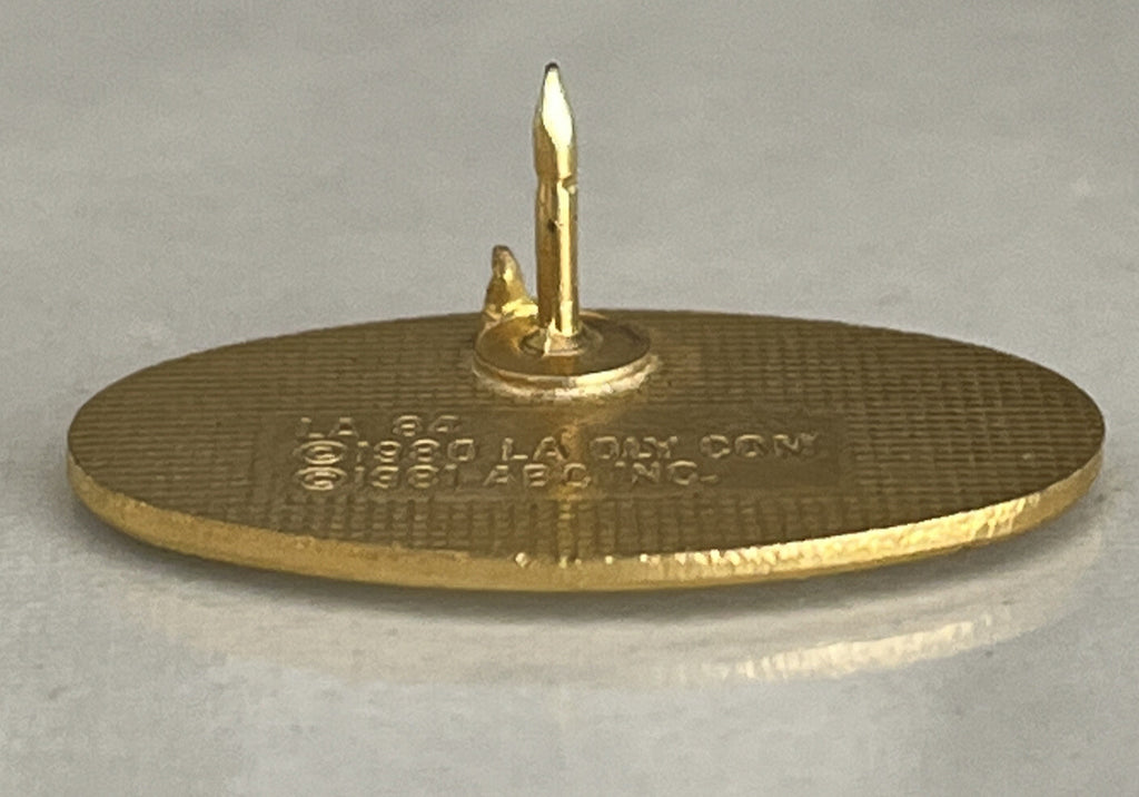 AMI Stars in Motion 1984 Los Angeles Olympic sponsor pin (photo 7)