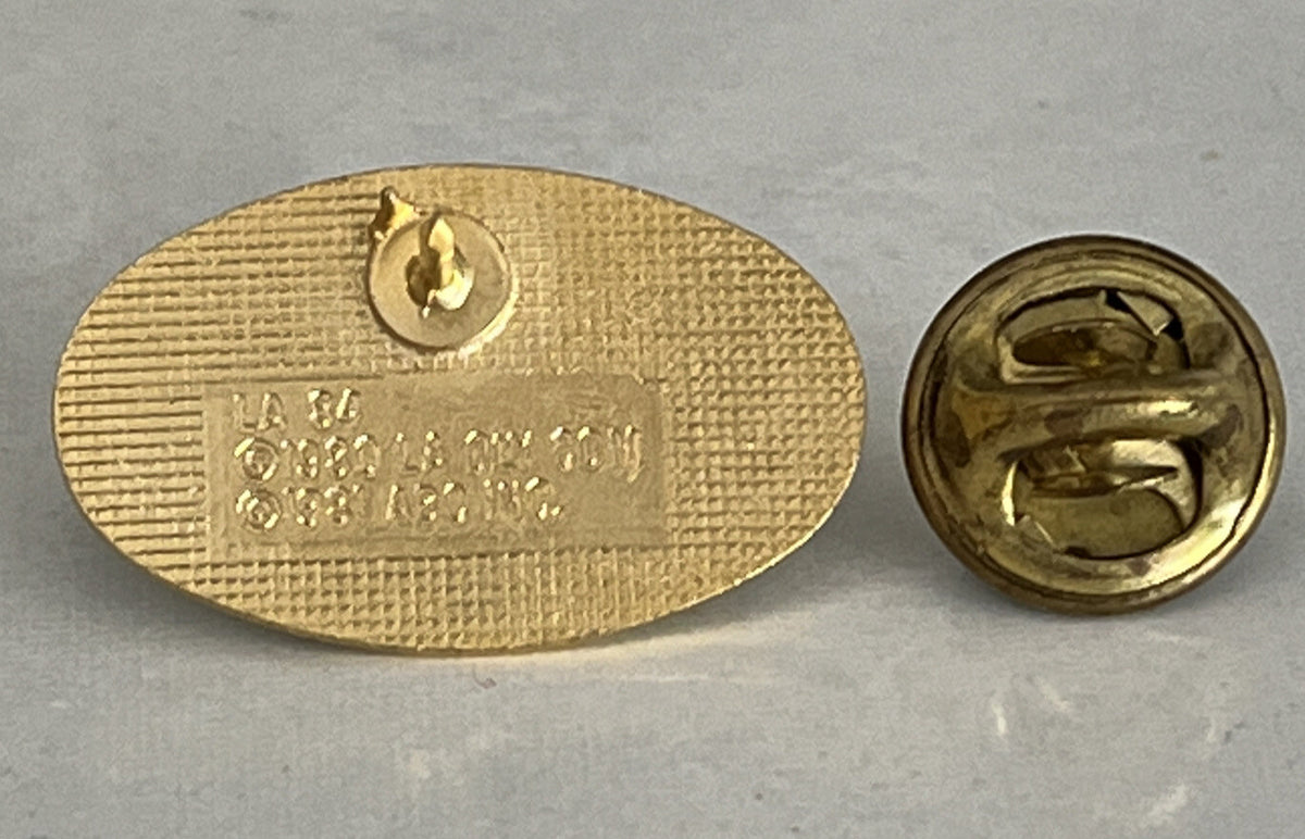 AMI Stars in Motion 1984 Los Angeles Olympic sponsor pin (photo 6)