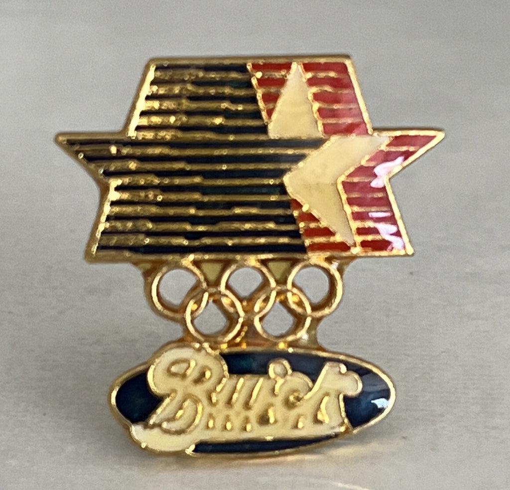 Buick Stars in Motion 1984 Los Angeles Olympic sponsor pin