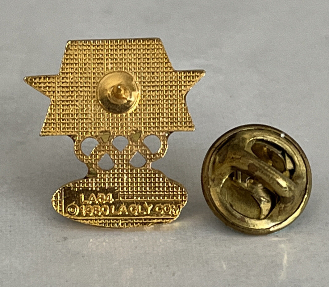 Buick Stars in Motion 1984 Los Angeles Olympic sponsor pin (photo 6)