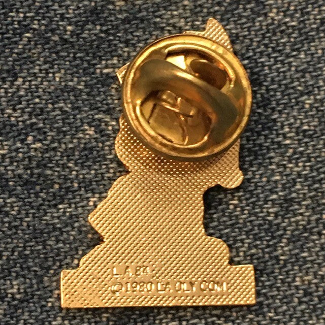 HBC Tours Sam the Eagle 1984 Los Angeles Olympic sponsor pin (photo 2)