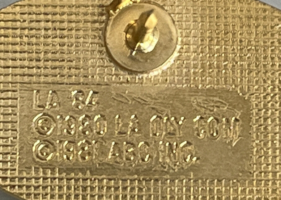 AMI Stars in Motion 1984 Los Angeles Olympic sponsor pin (photo 8)