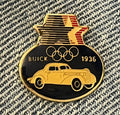 1936 Buick car pin from the 1984 Los Angeles Olympic commemorative set