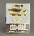M&M's Stars in Motion 1984 Los Angeles Olympic sponsor pin