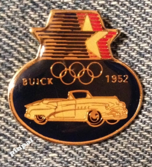 1952 Buick car pin from the 1984 Los Angeles Olympic commemorative set