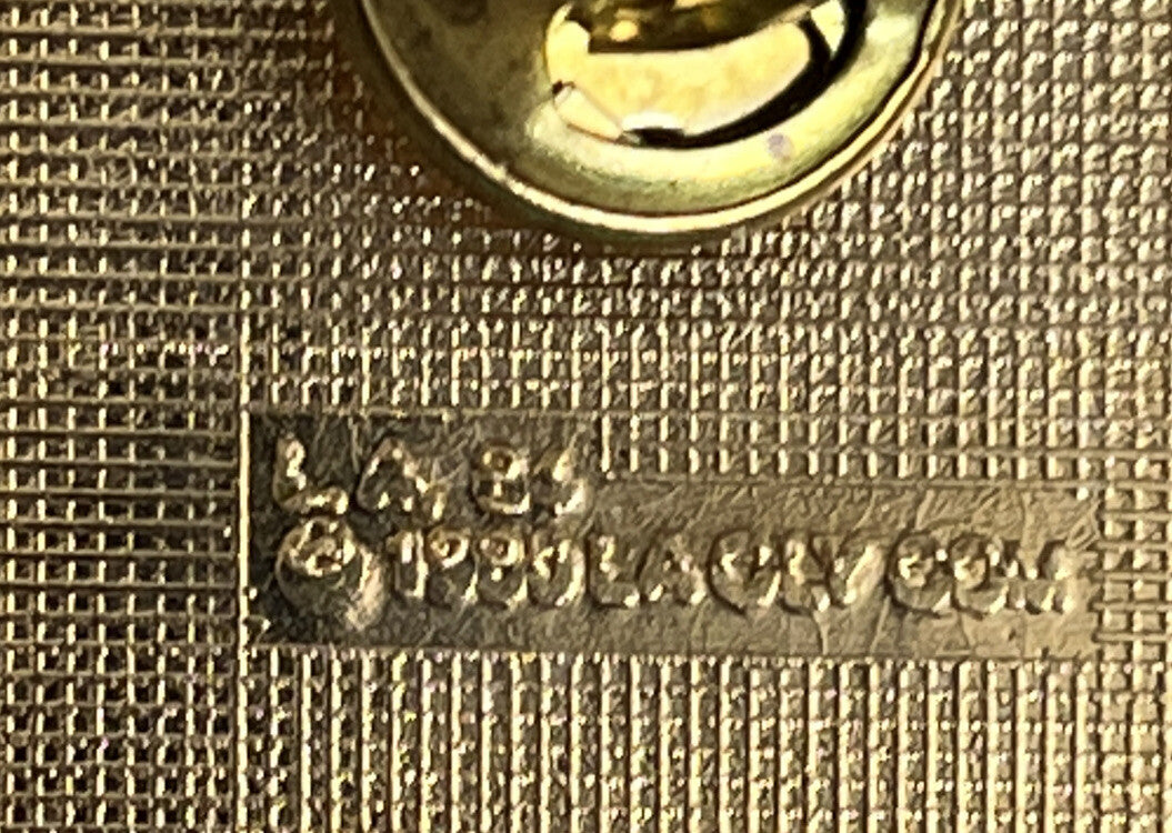 Sanyo Sam the Eagle 1984 Los Angeles Olympic sponsor pin (photo 7)