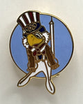 1984 Los Angeles Olympic Pin - Sam the Eagle Gymnastics Rings