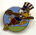 1984 Los Angeles Olympic Pin - Sam the Eagle Discus