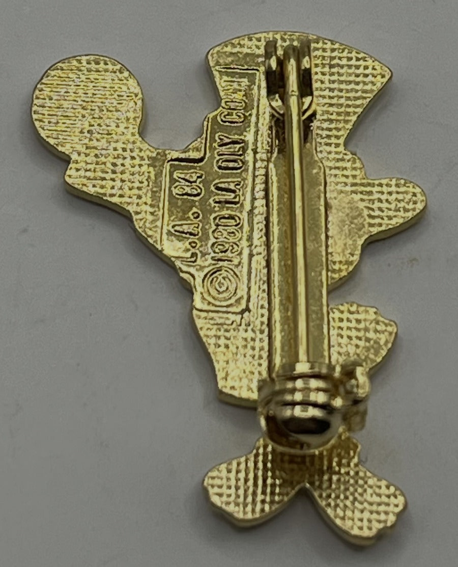 1984 Los Angeles Olympic Pin - Sam the Eagle Volleyball